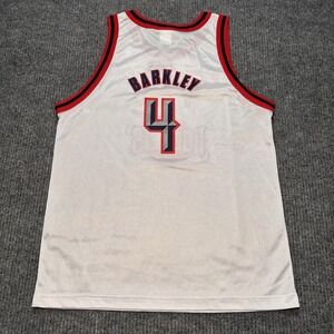 Vintage Houston Rockets Champion 90's Home Jersey #4 Charles Barkley Youth Sz XL